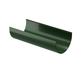 Жёлоб водосточный 1.5 м Стандарт (Standard) Зелёный